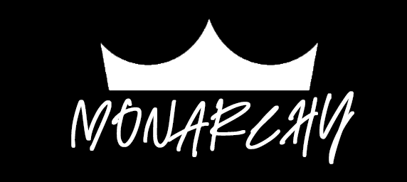 Monarchy logotype with a crown